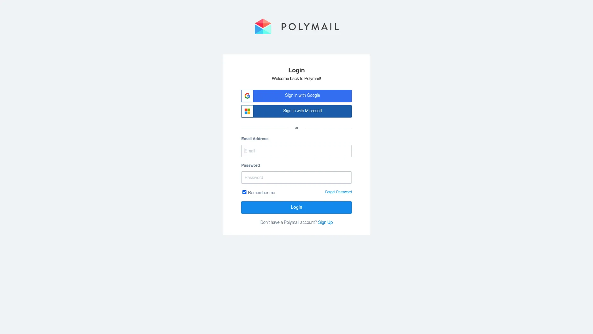 Polymail screenshot