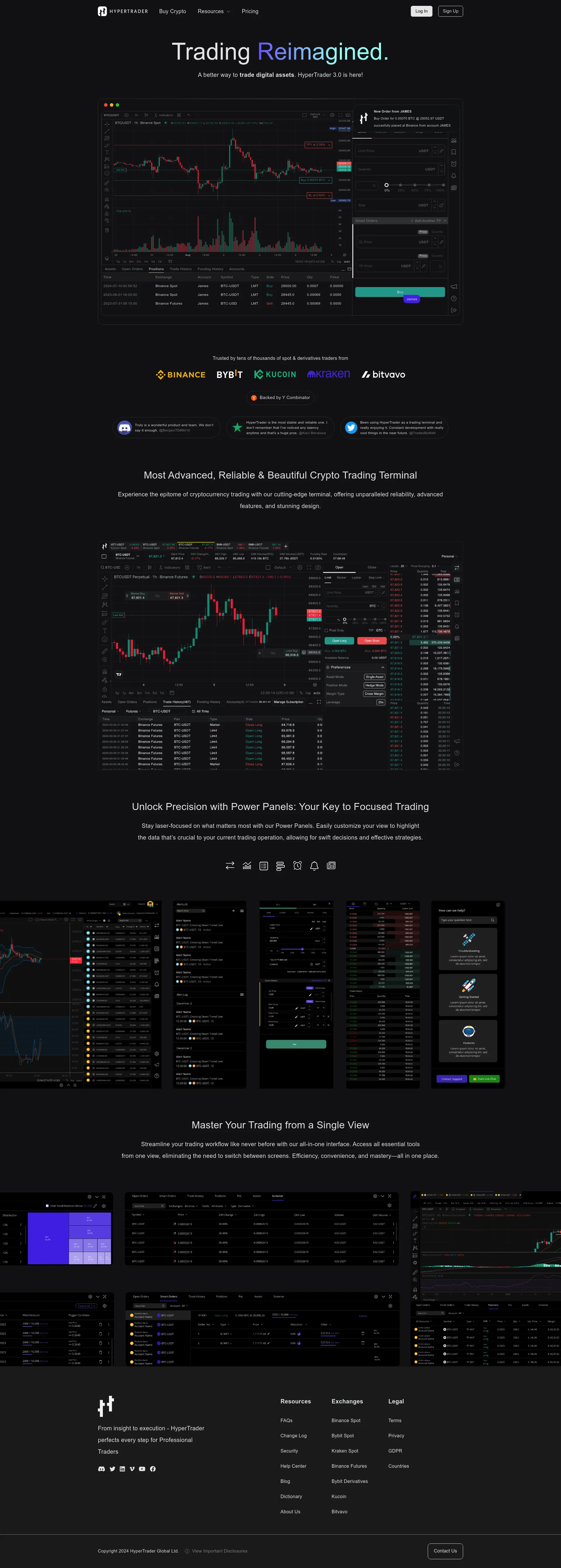 HyperTrader screenshot