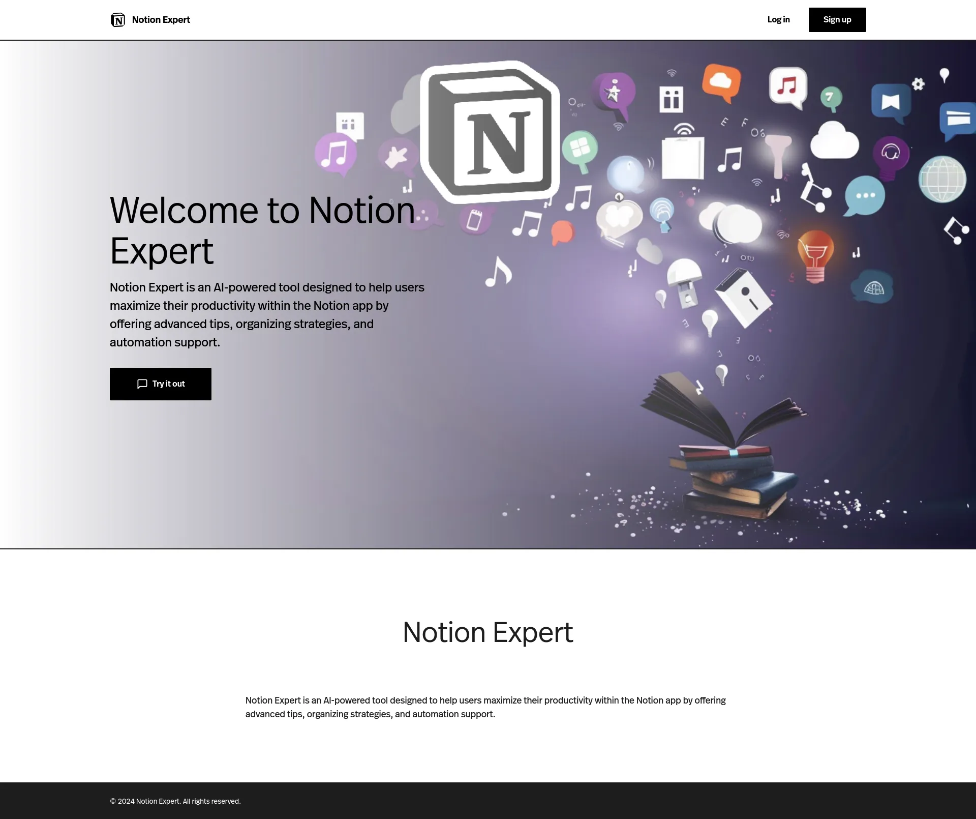 Notion Expert screenshot