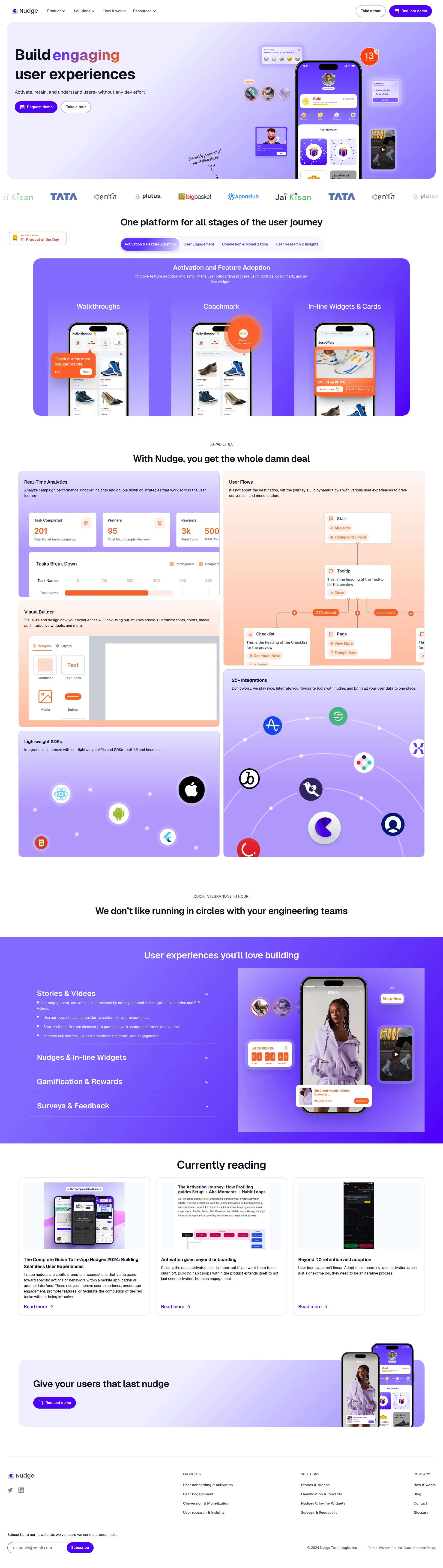 User Flows by Nudge screenshot