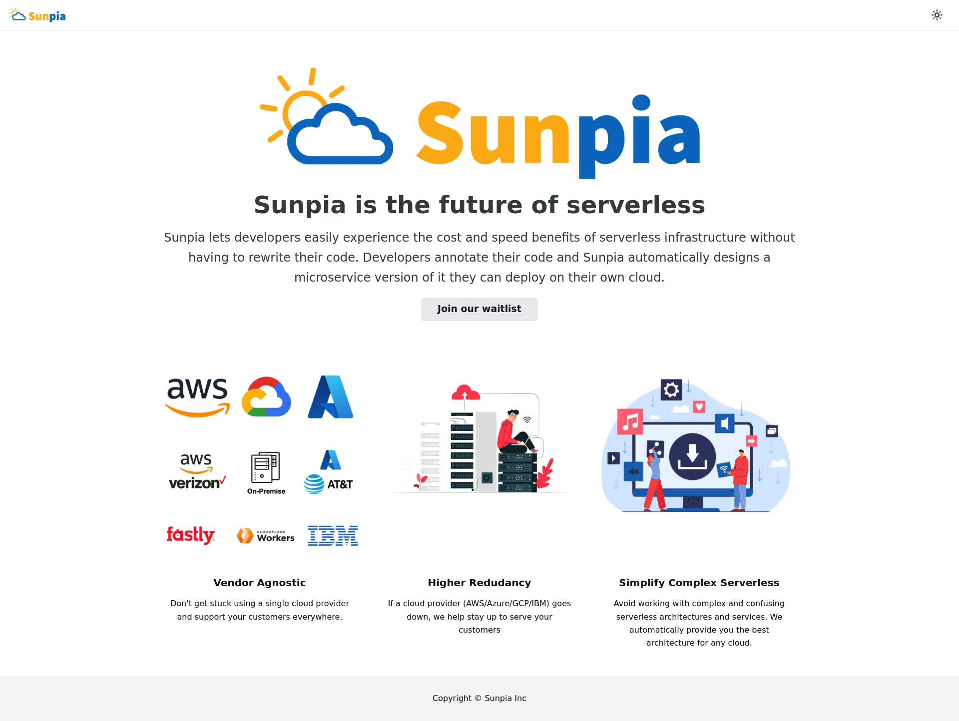 Sunpia screenshot