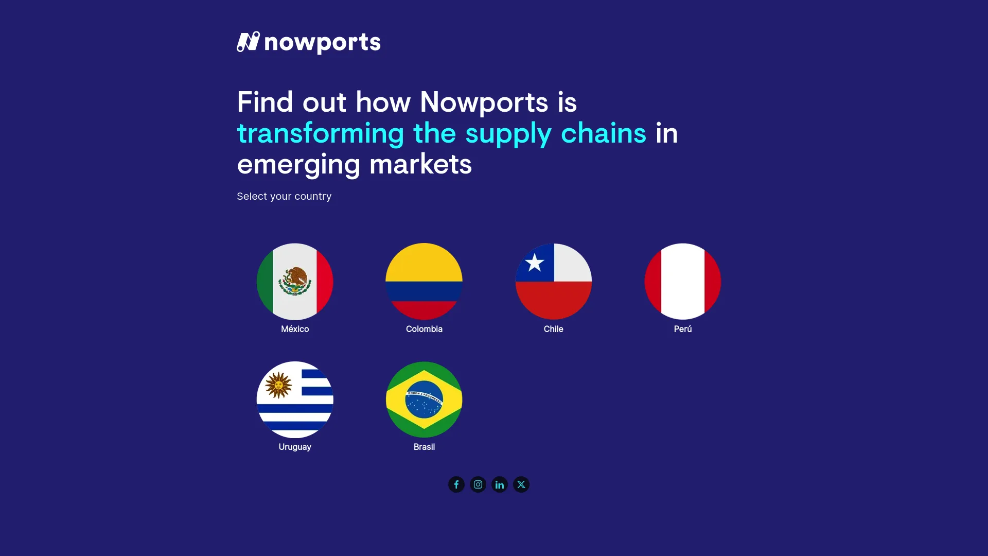 Nowports screenshot