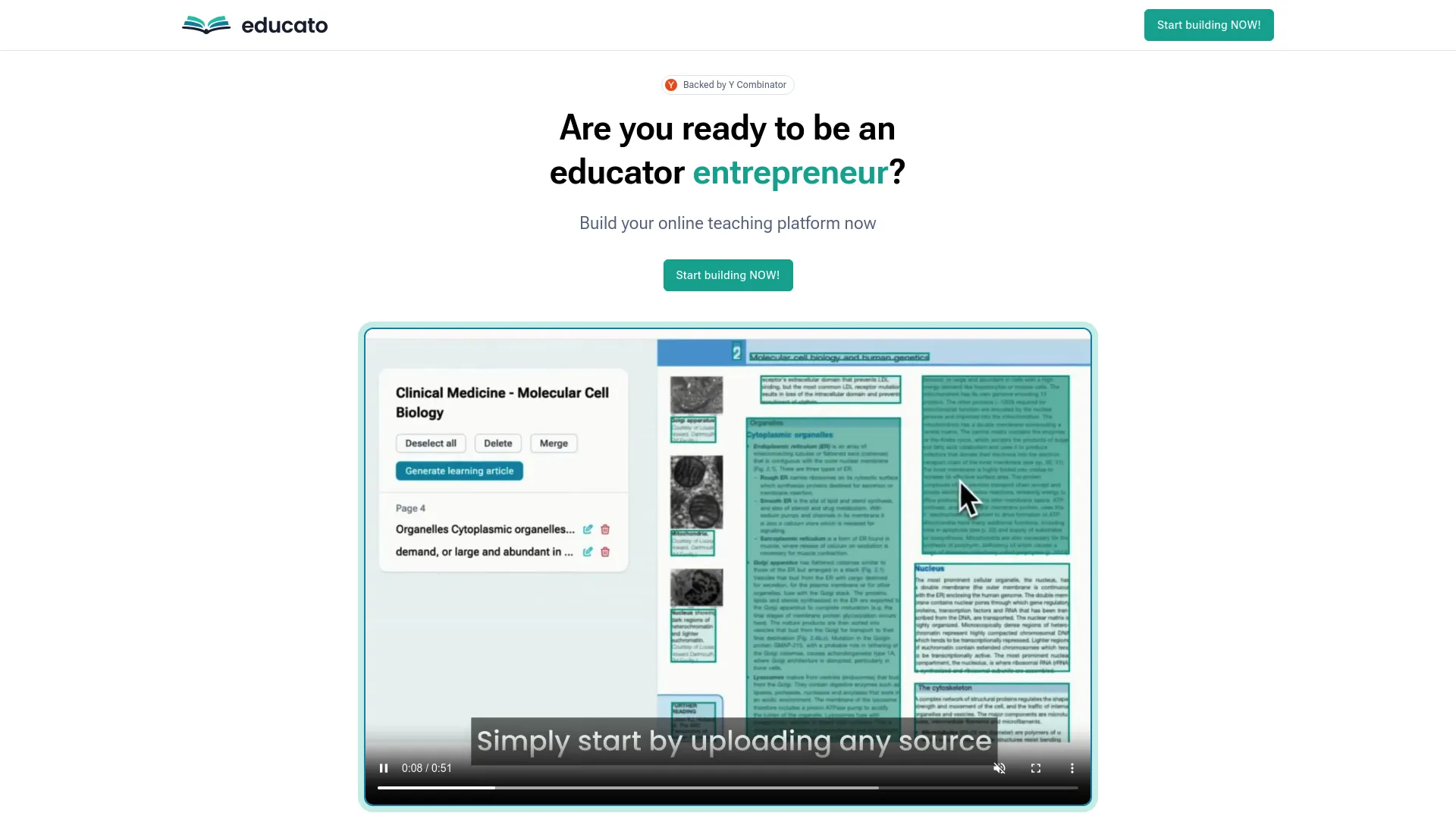 Educato AI screenshot