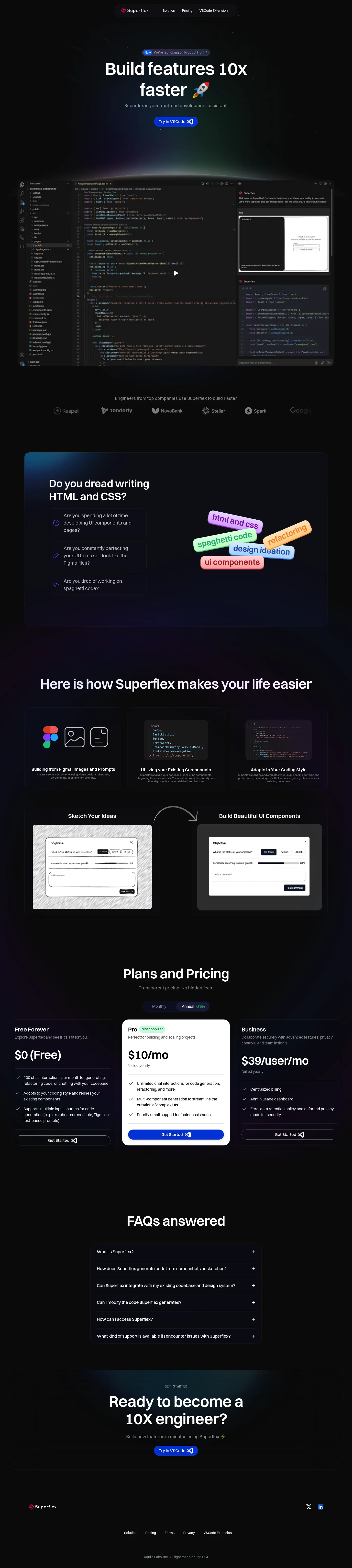 Superflex screenshot