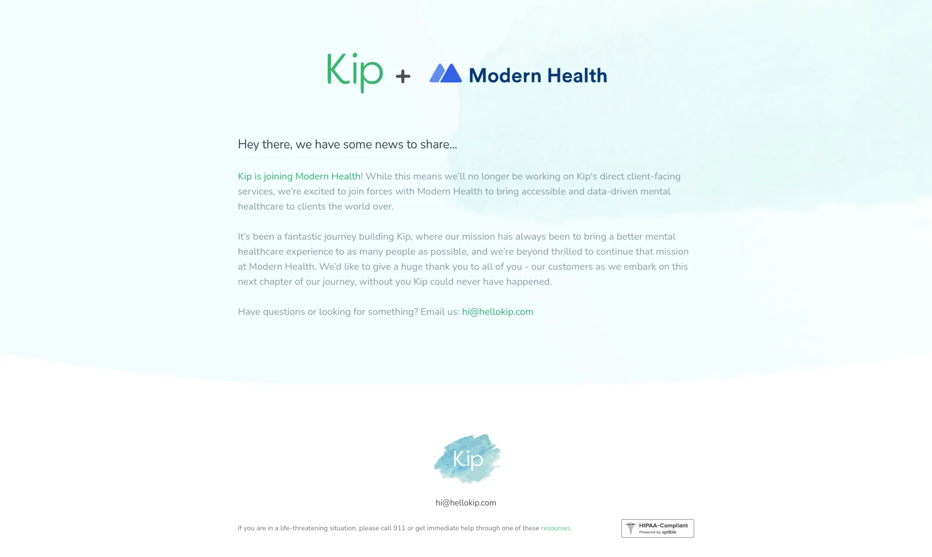 Kip Health screenshot