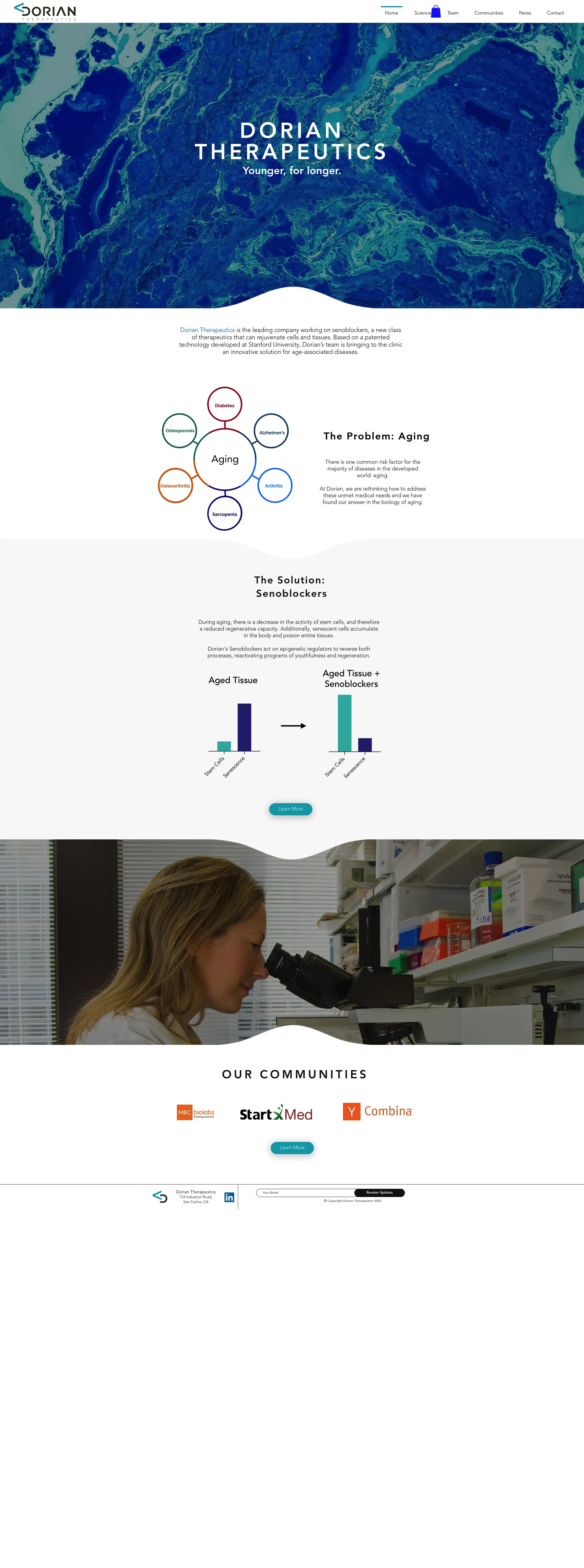 Dorian therapeutics screenshot