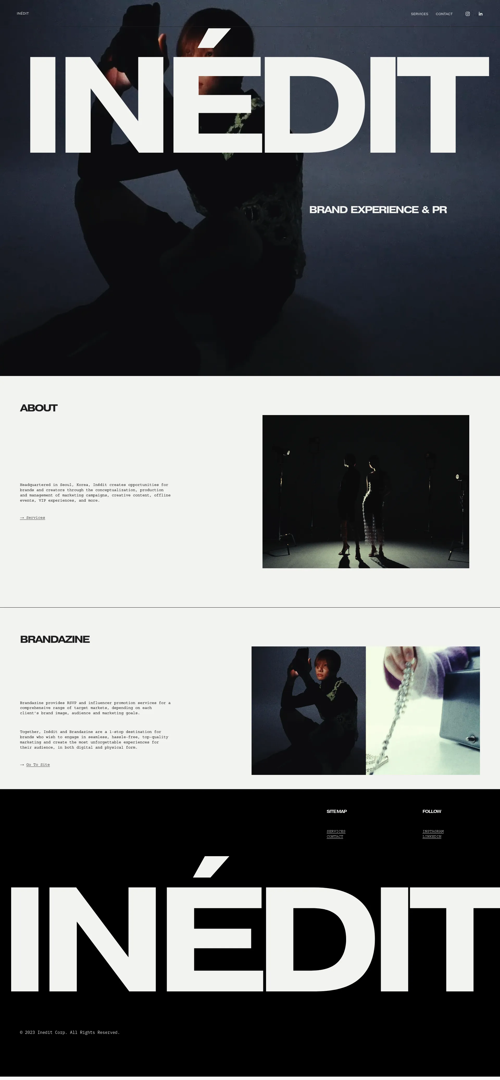 Inedit (Brandazine) screenshot