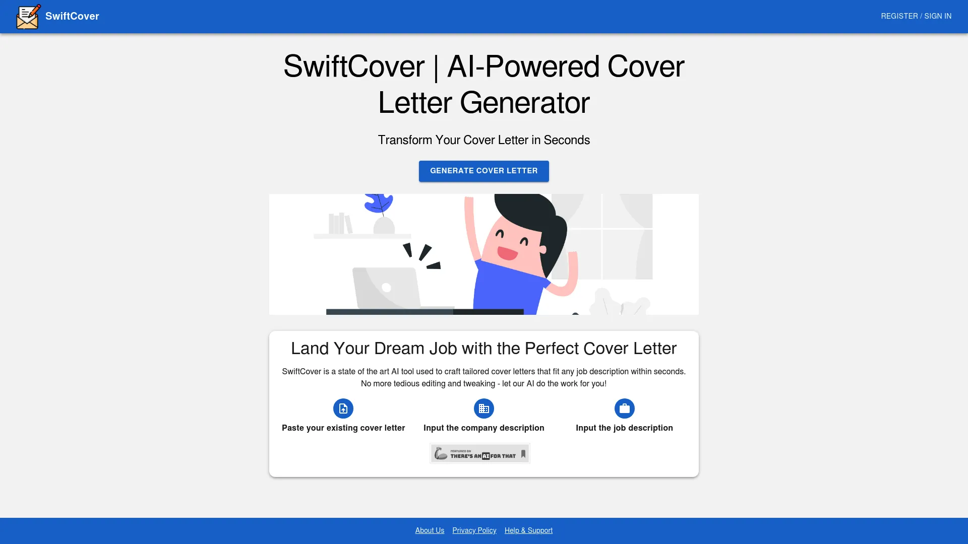 Swiftcover screenshot