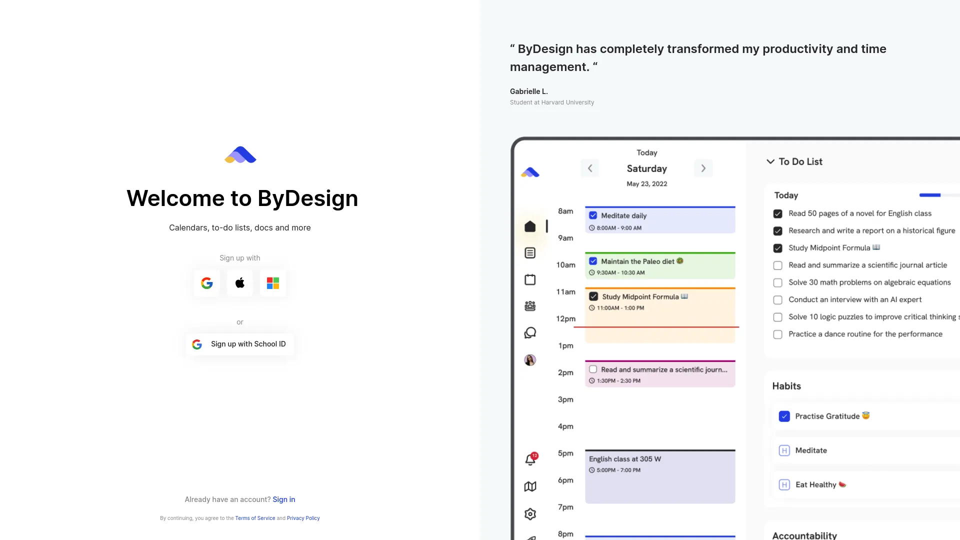 ByDesign screenshot