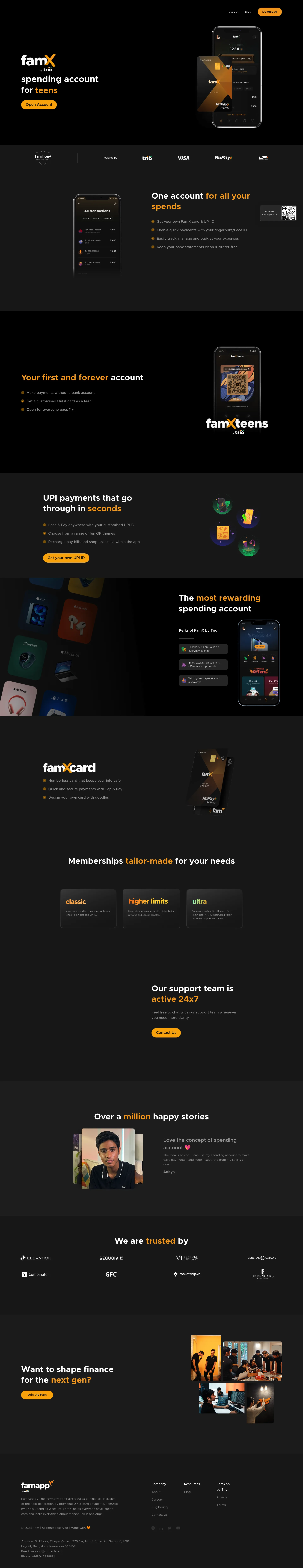 FamPay screenshot