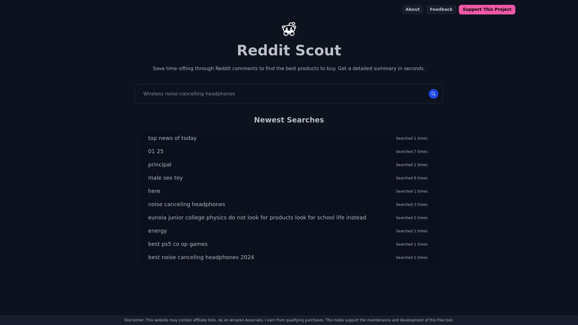 Reddit Scout screenshot