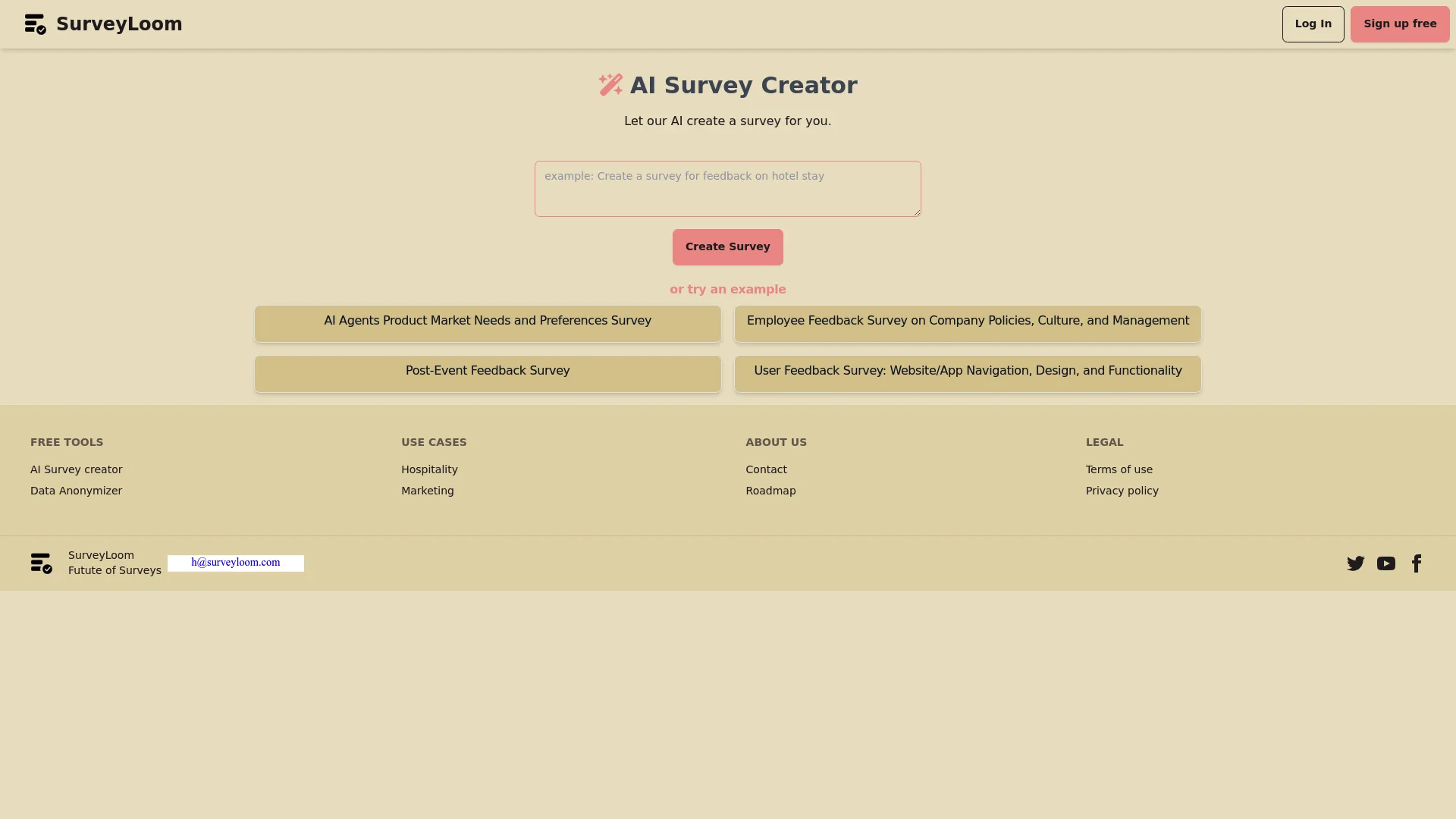 SurveyLoom screenshot