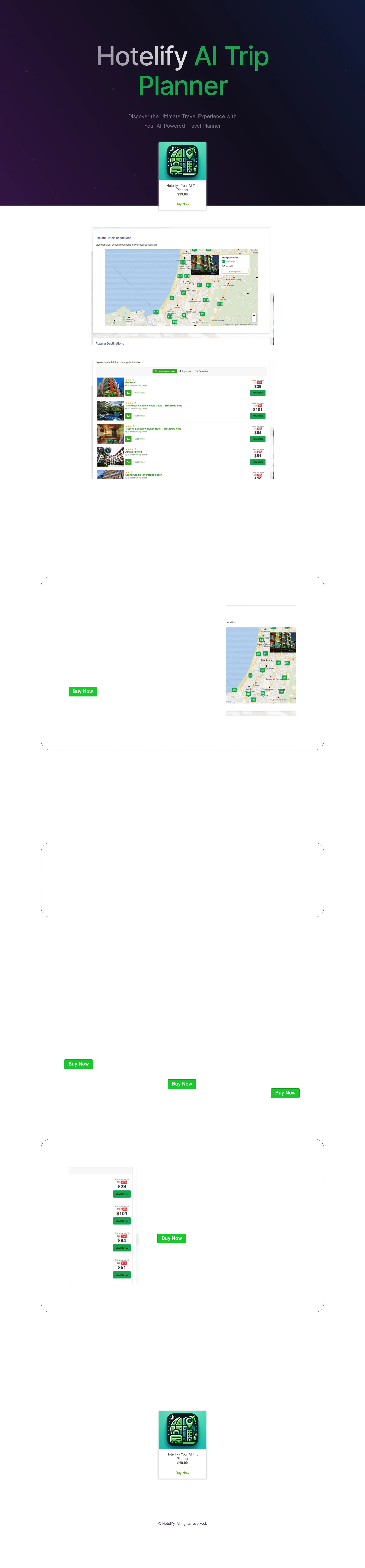 Hotelify - AI Trip Planner screenshot