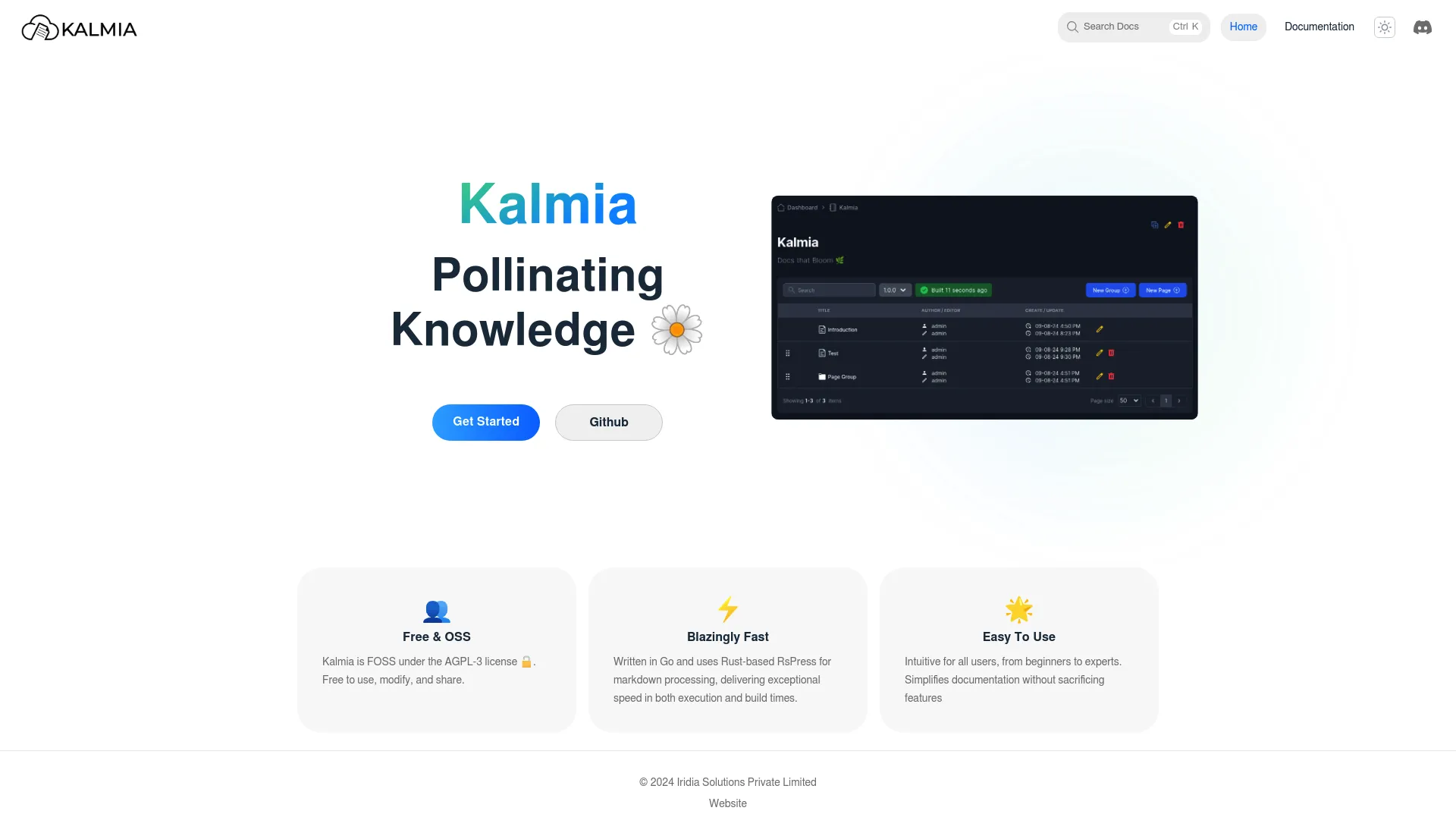 Kalmia screenshot