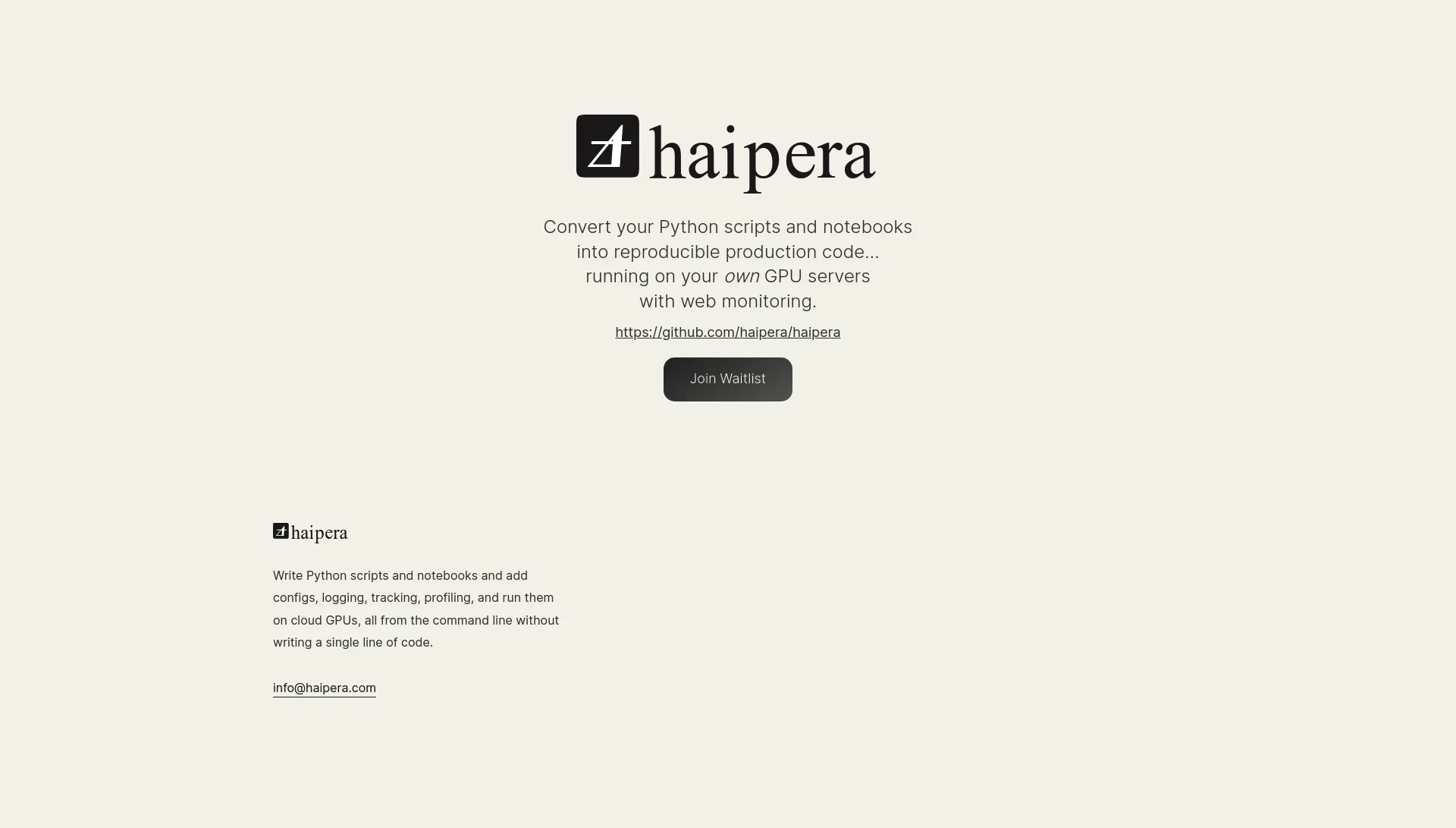 haipera screenshot