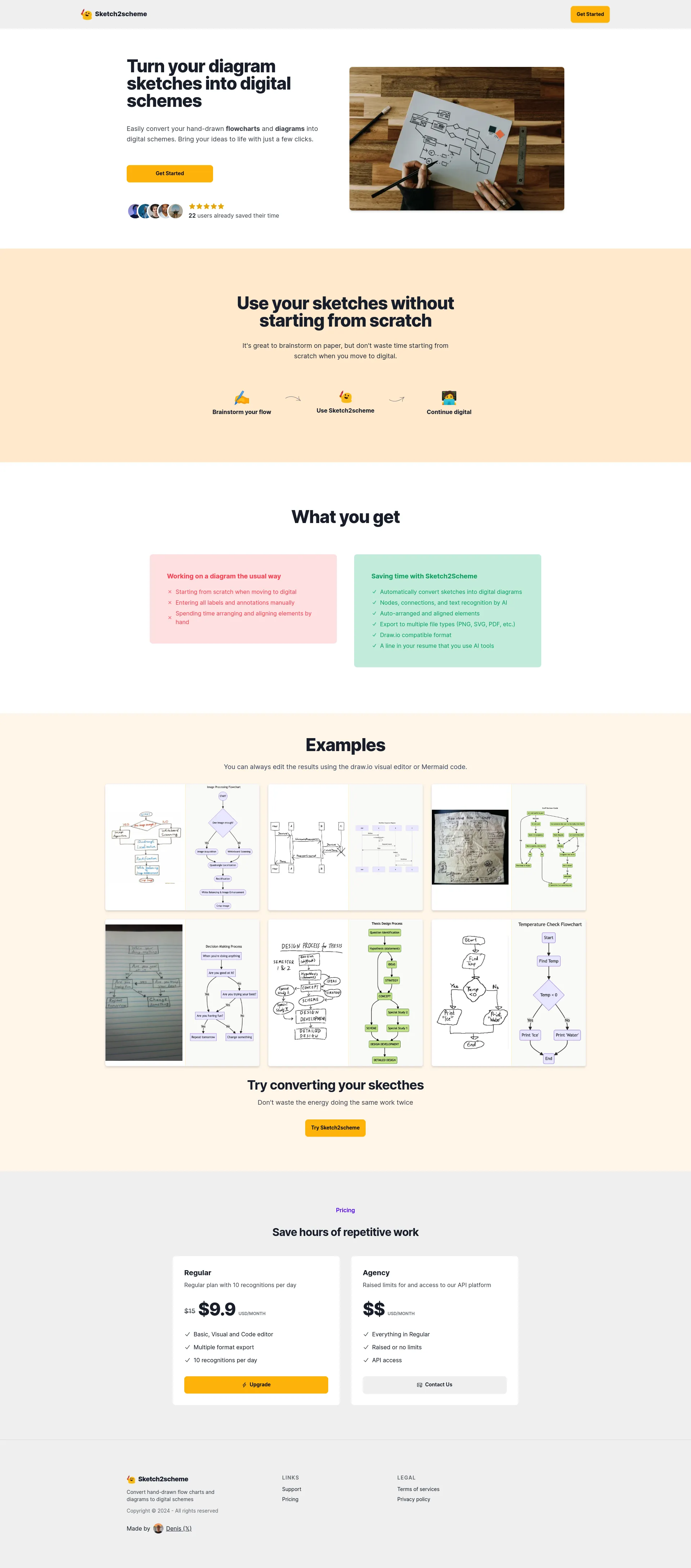 Sketch2scheme screenshot