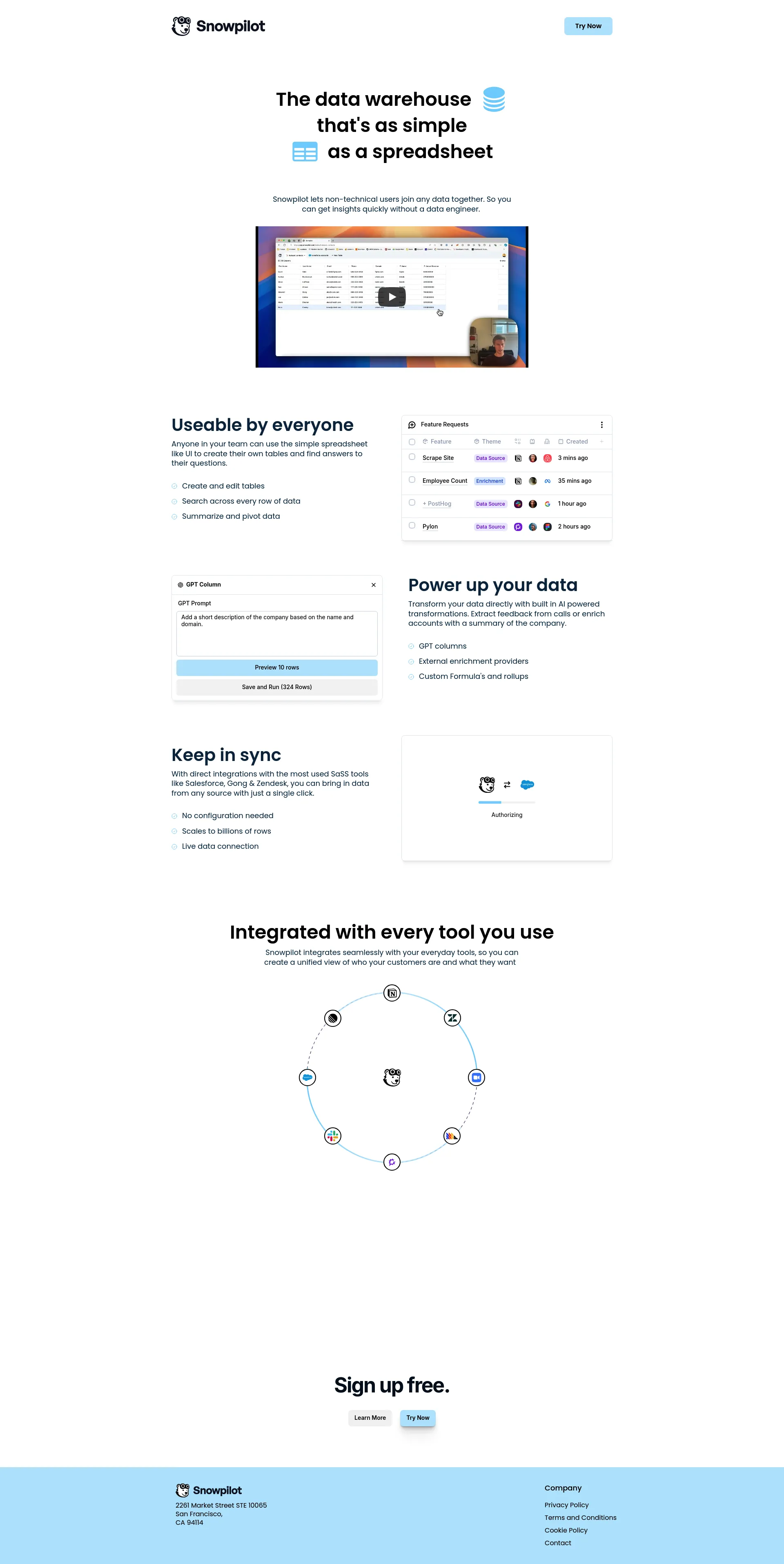 Snowpilot screenshot