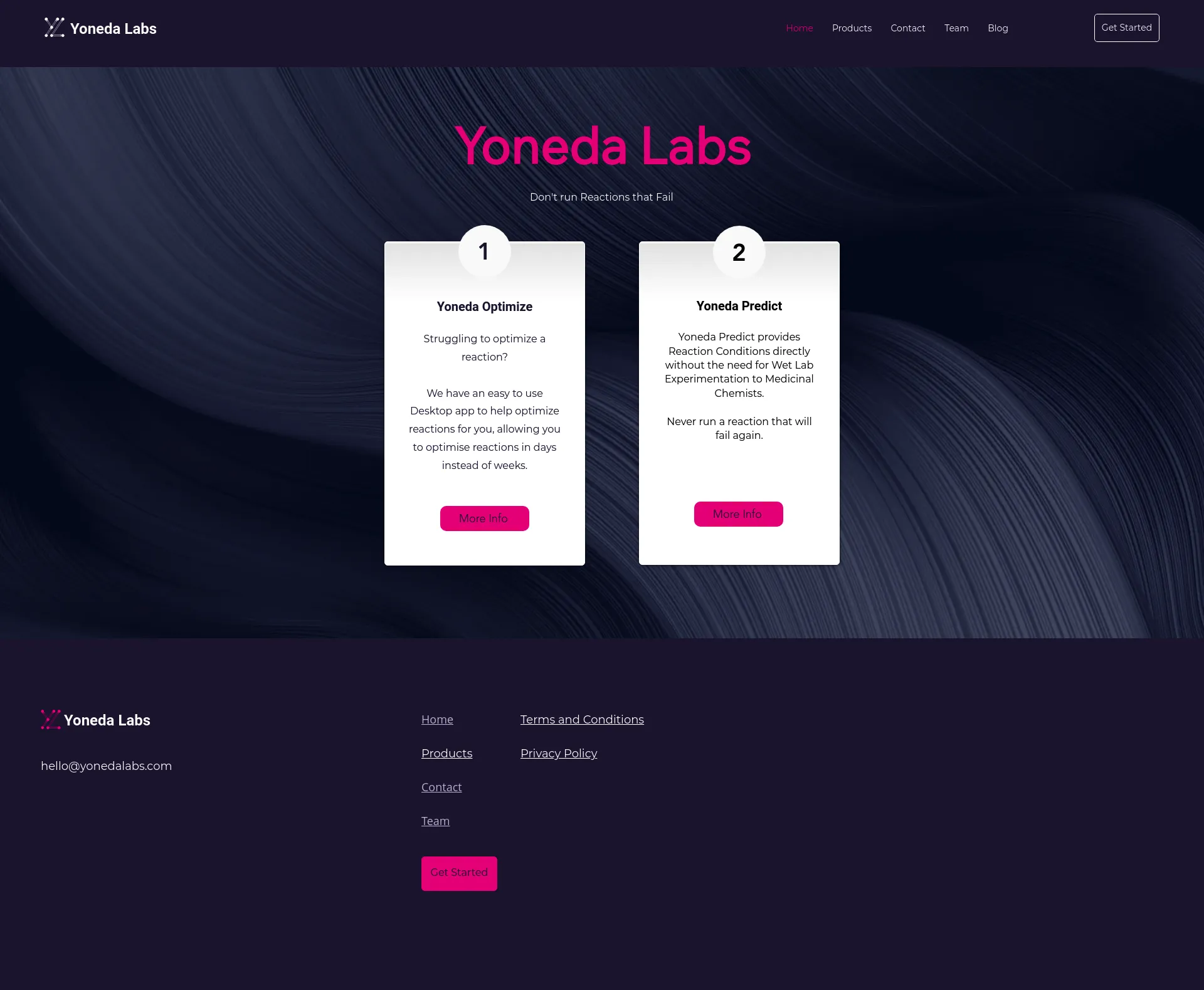 Yoneda Labs screenshot