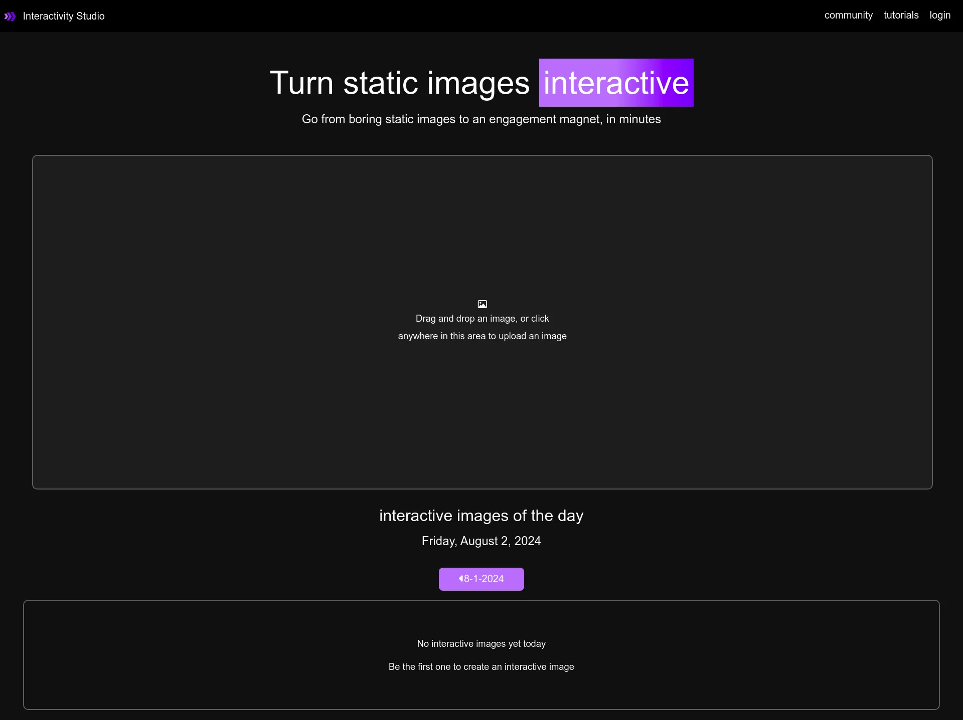 Interactivity Studio screenshot