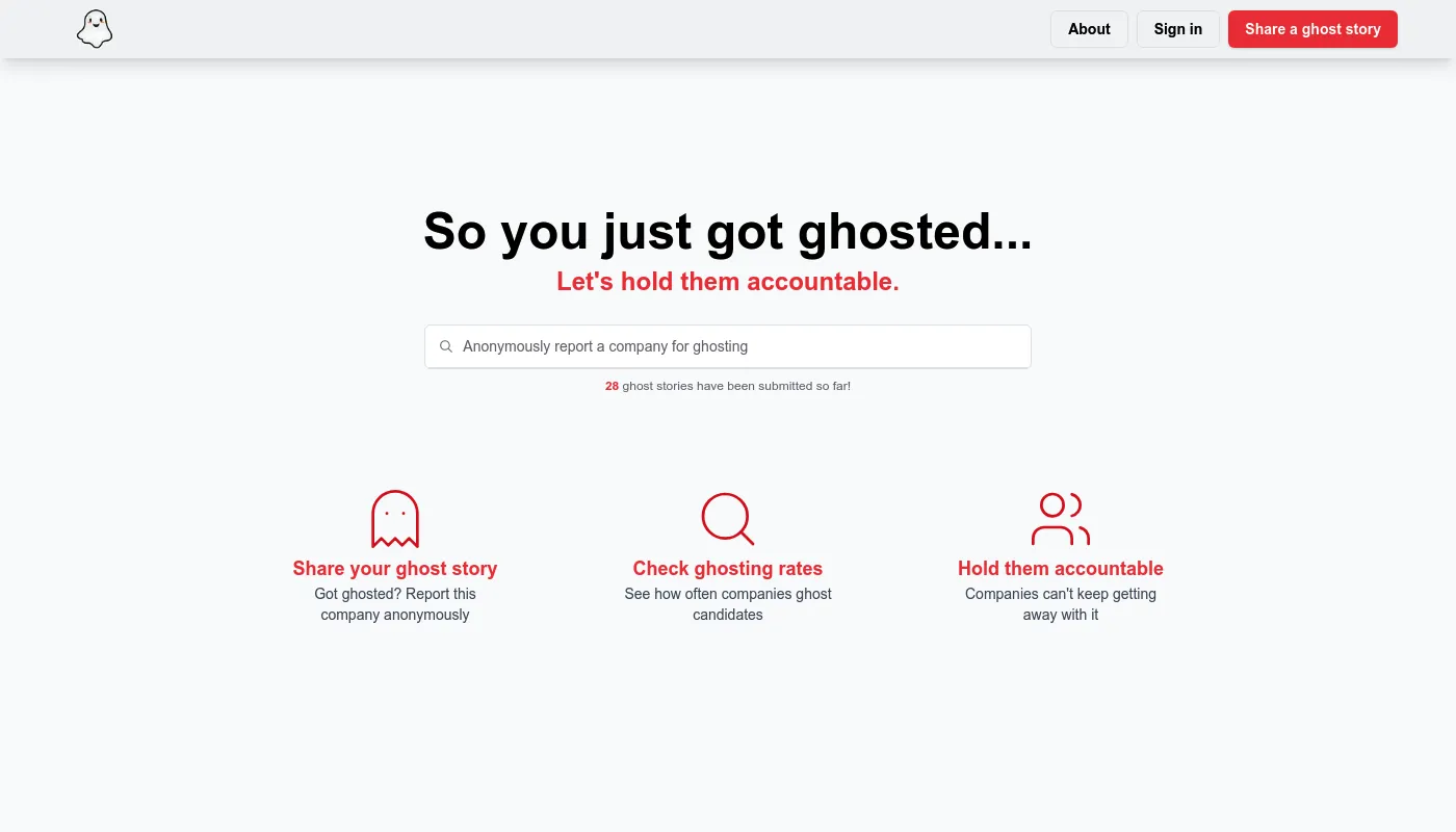 Ghostedd screenshot