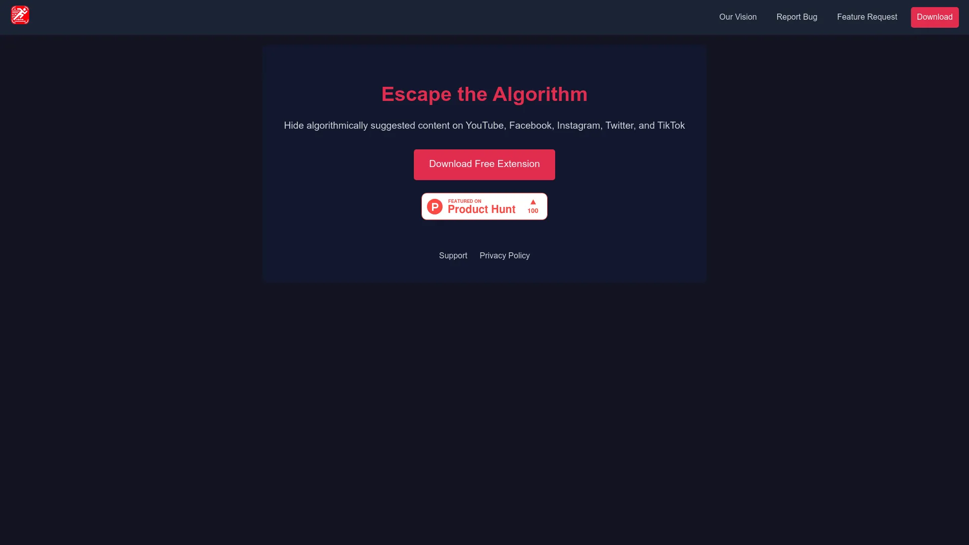 Escape the Algorithm screenshot