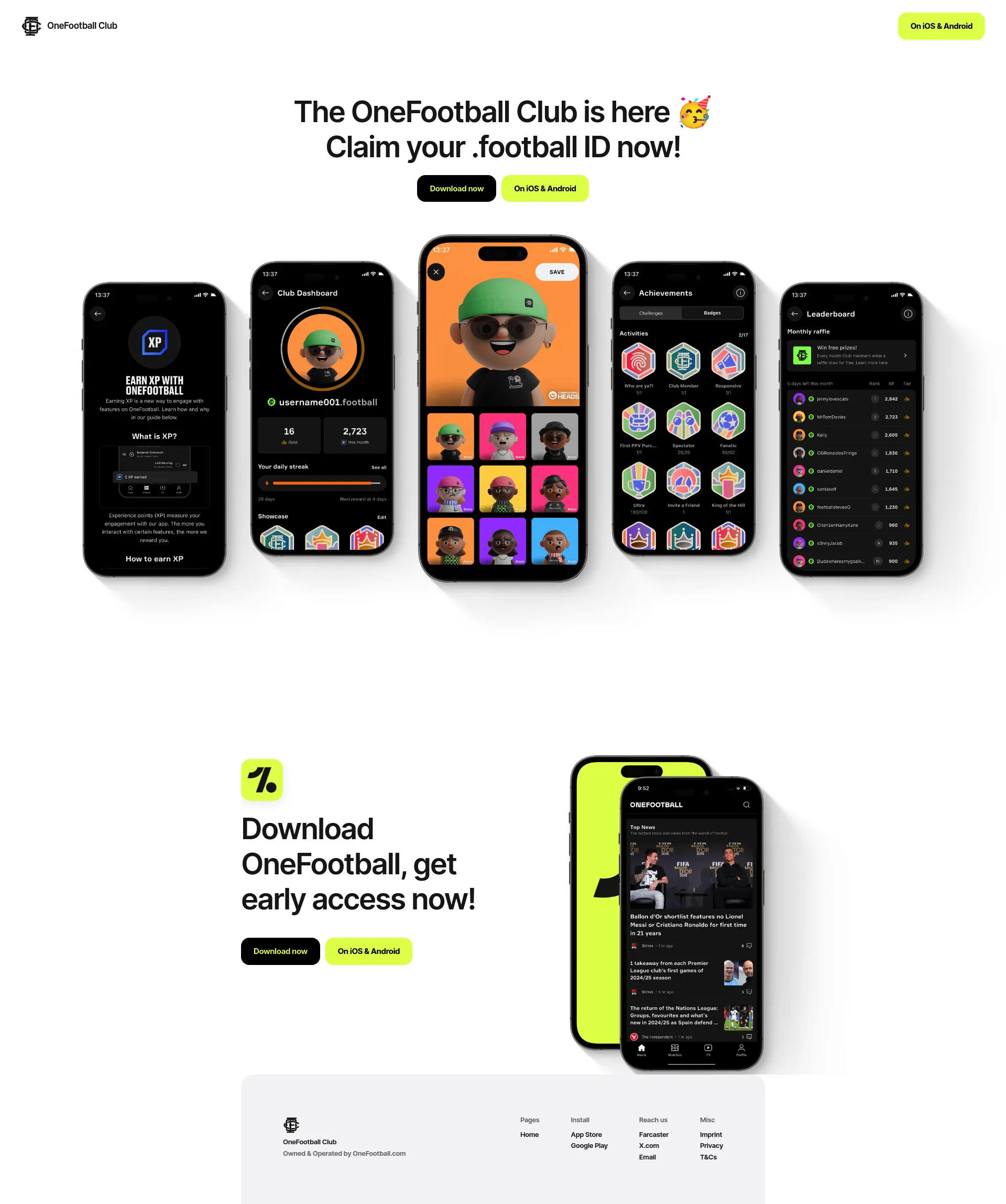 OneFootball Club screenshot