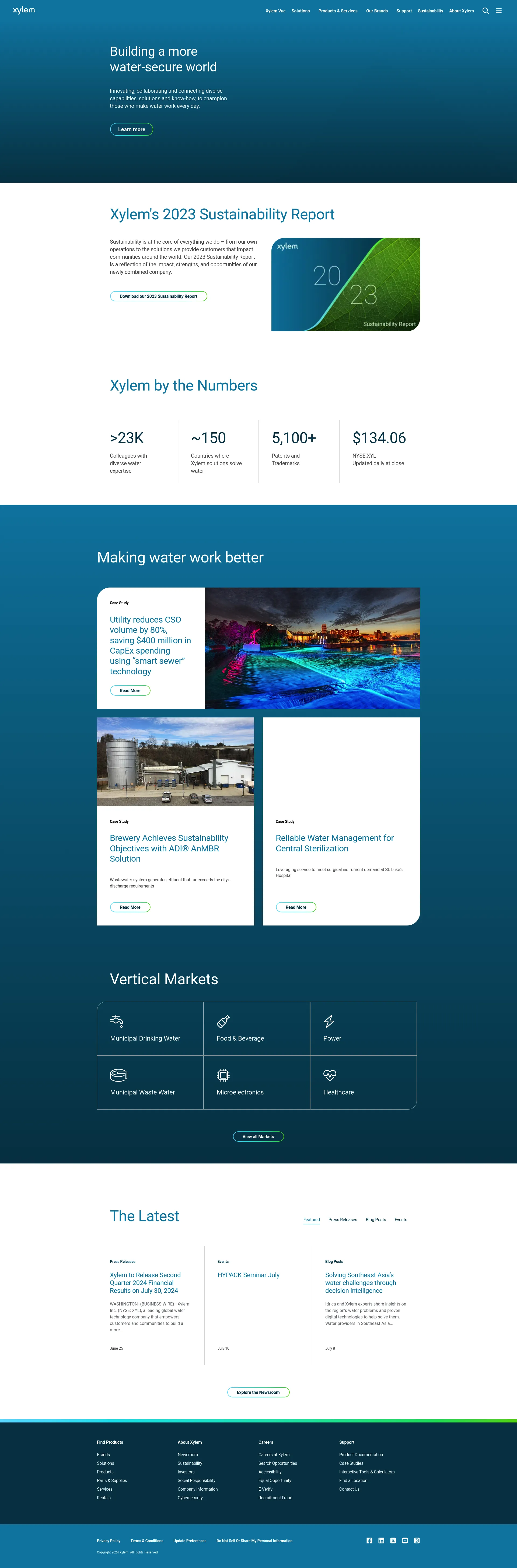 Valor Water Analytics screenshot