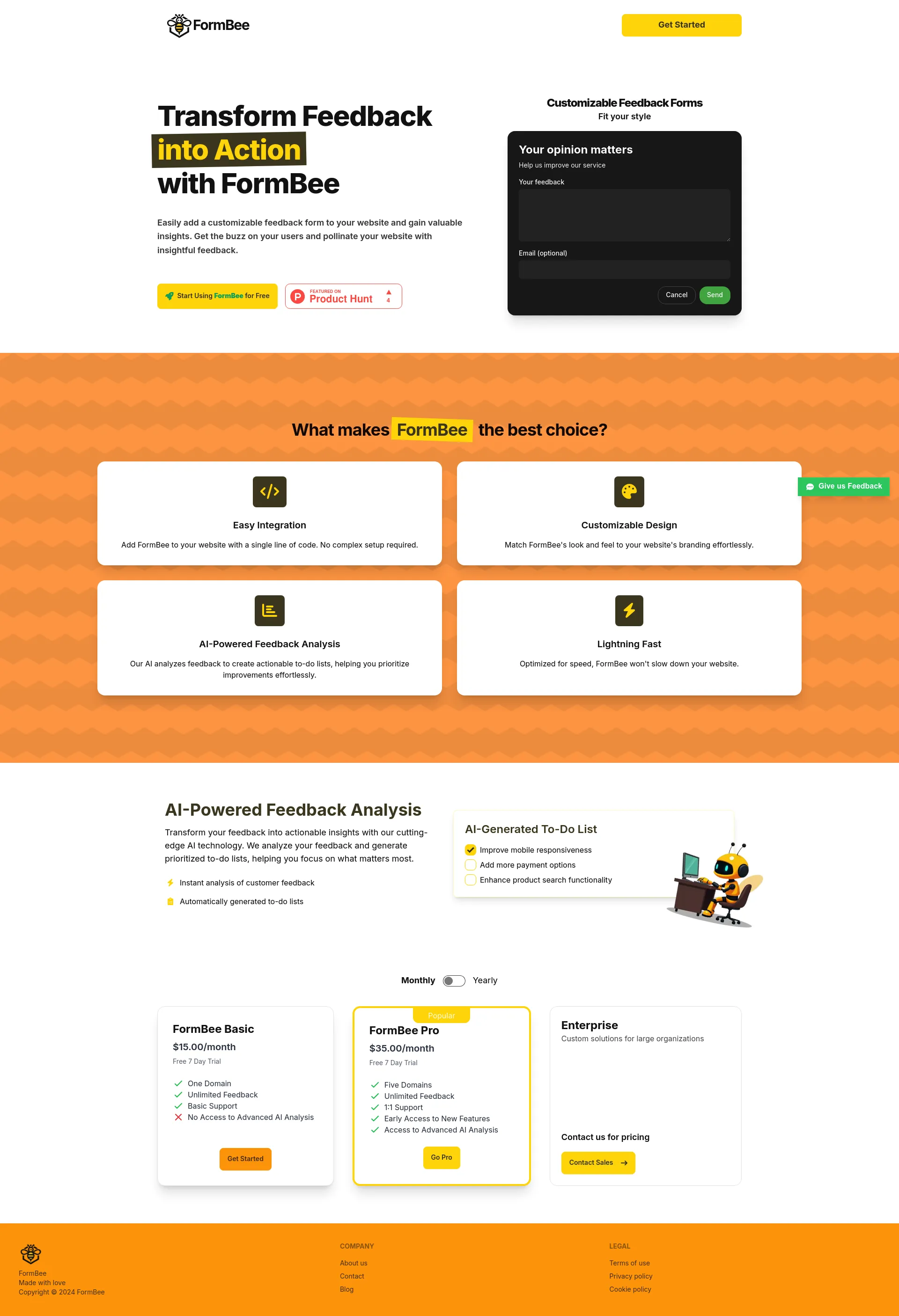 FormBee screenshot