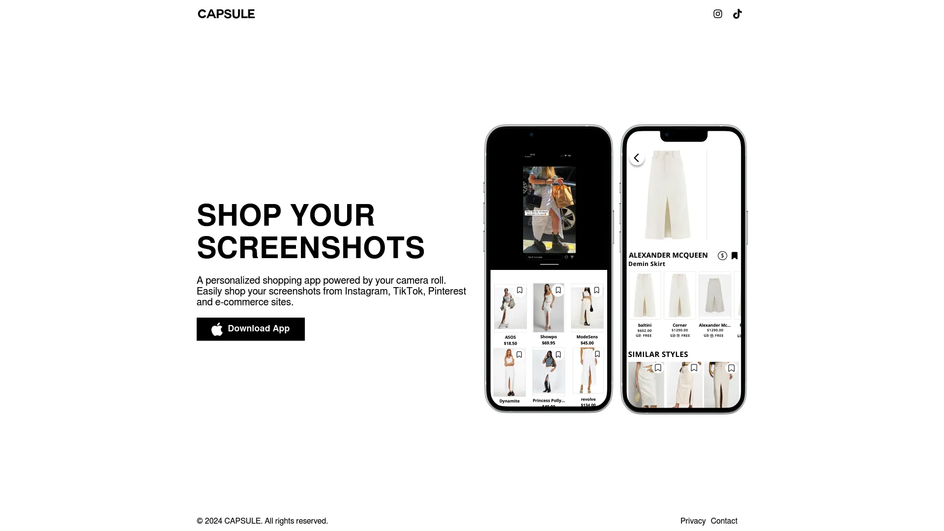 CAPSULE screenshot