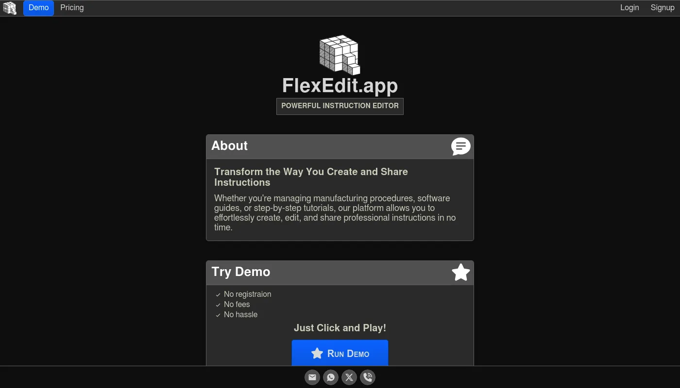 FlexEdit.app screenshot