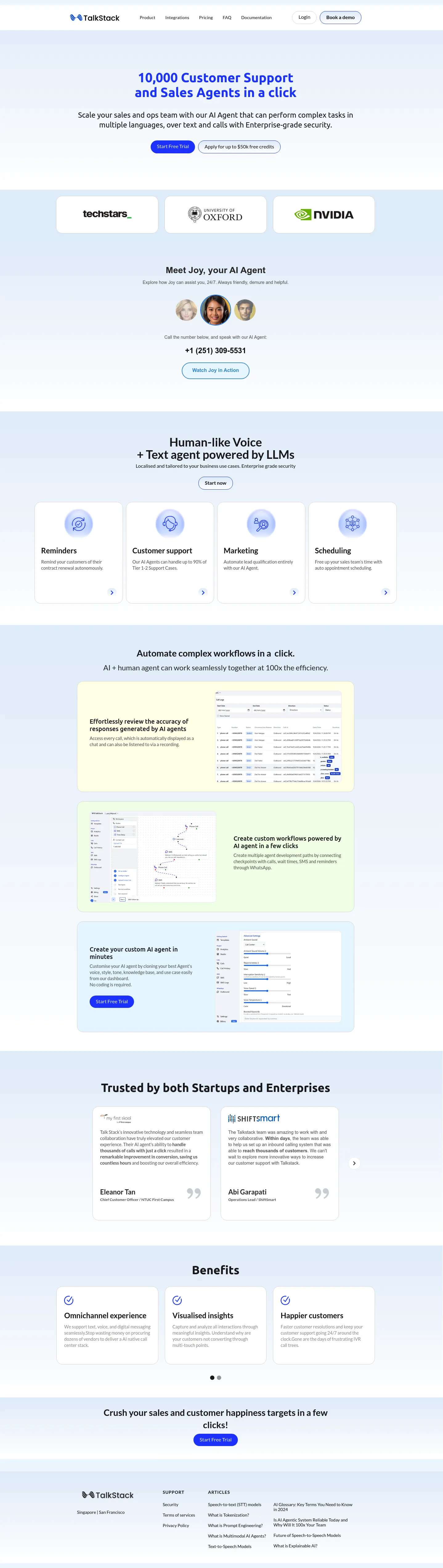 Talkstack AI screenshot