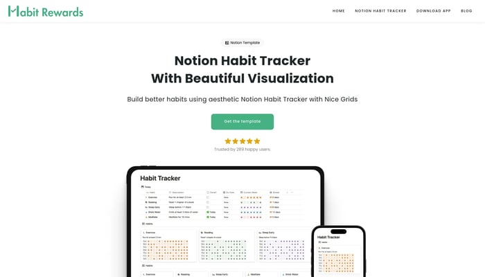 Notion Habit Tracker