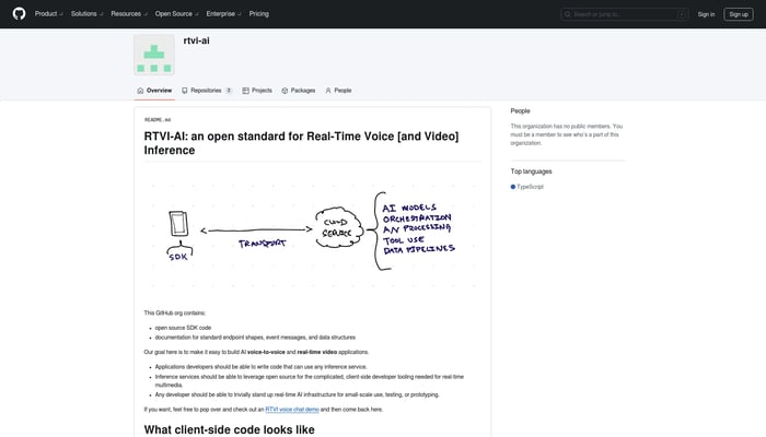 RTVI-AI Open Standard