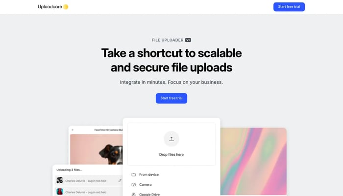 Uploadcare File Uploader