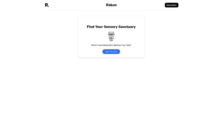 Rakun Sensory Sanctuary Quiz