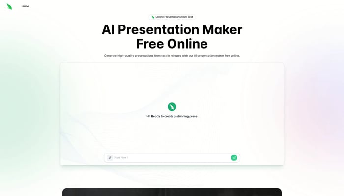 Slides.bot: AI Presentation Maker