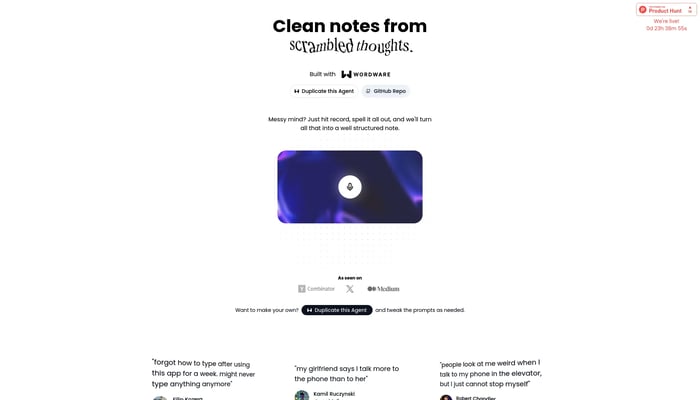 Audioscribe • AI-powered Record-to-Text