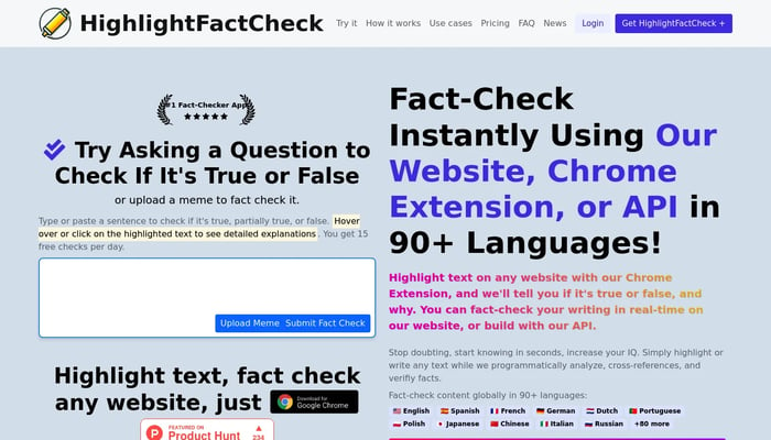 HighlightFactCheck