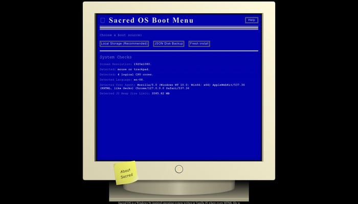 Sacred OS