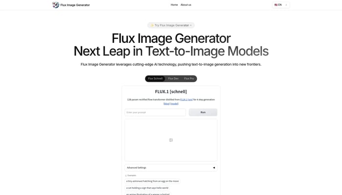 Flux Image Generator