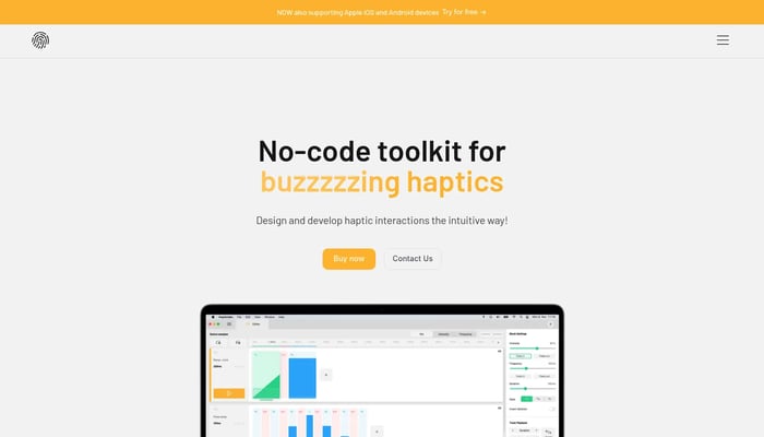 Hapticlabs - No-code haptic designer