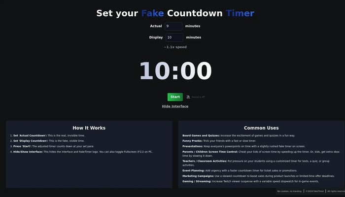 FakeTimer