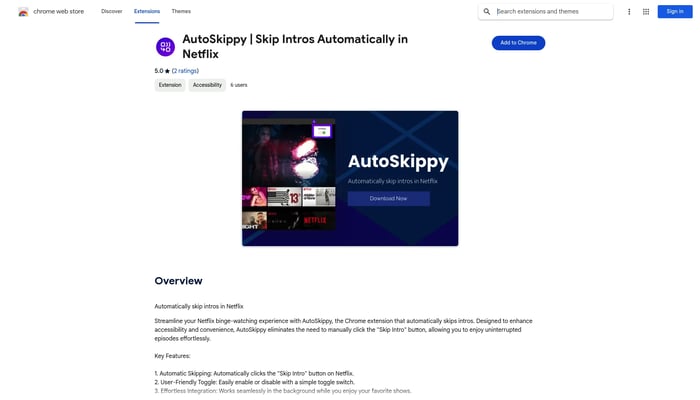 AutoSkippy for Chrome