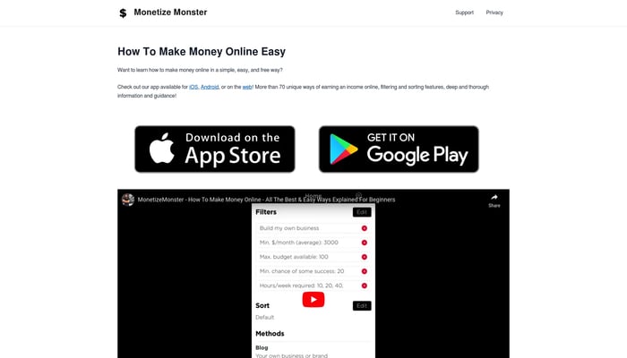 How To Make Money Online - Free App