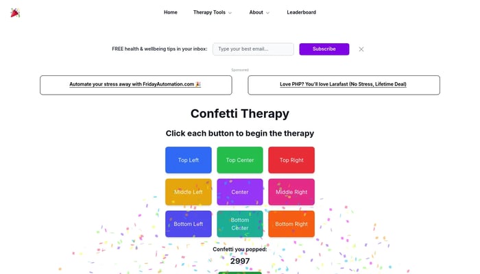 ConfettiTherapy.com