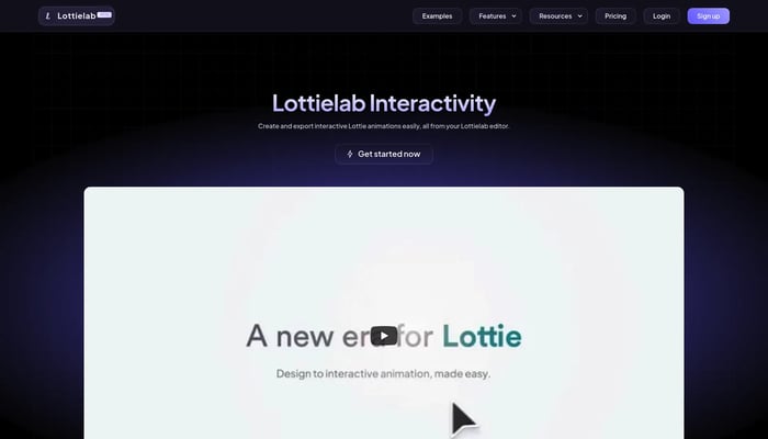 Lottielab Interactivity