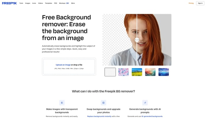 Freepik Background Remover