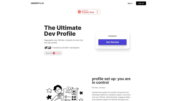 HackerPulse - The Ultimate Dev Profile