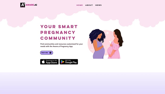 Aware.ai Pregnancy App