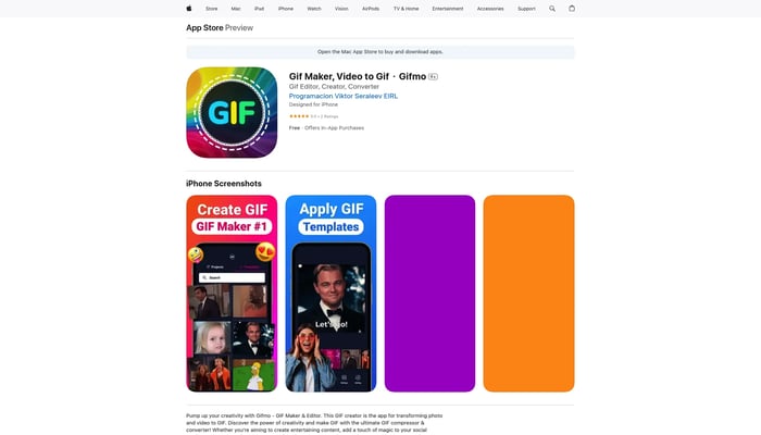 Gifmo: Gif & Meme Maker